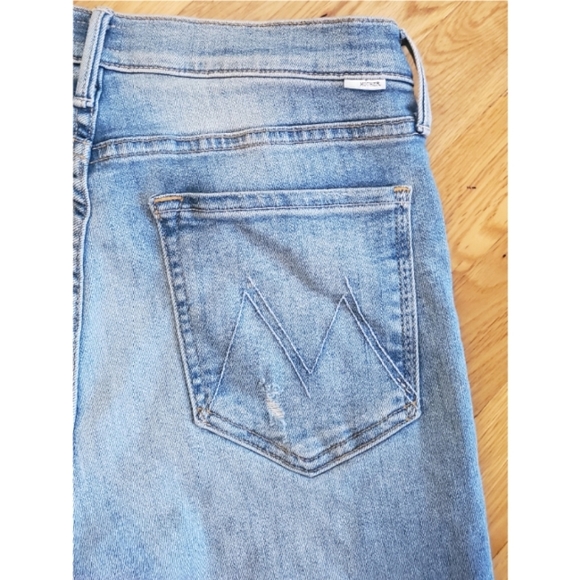 MOTHER - THE STUNNER ZIP ANKLE STEP CHEW in POISONED PETALS Size 30 - Picture 10 of 15